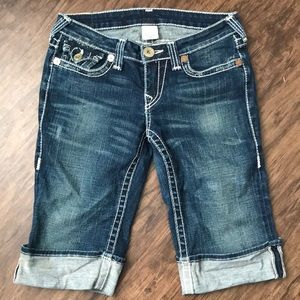 True Religion Jean Shorts